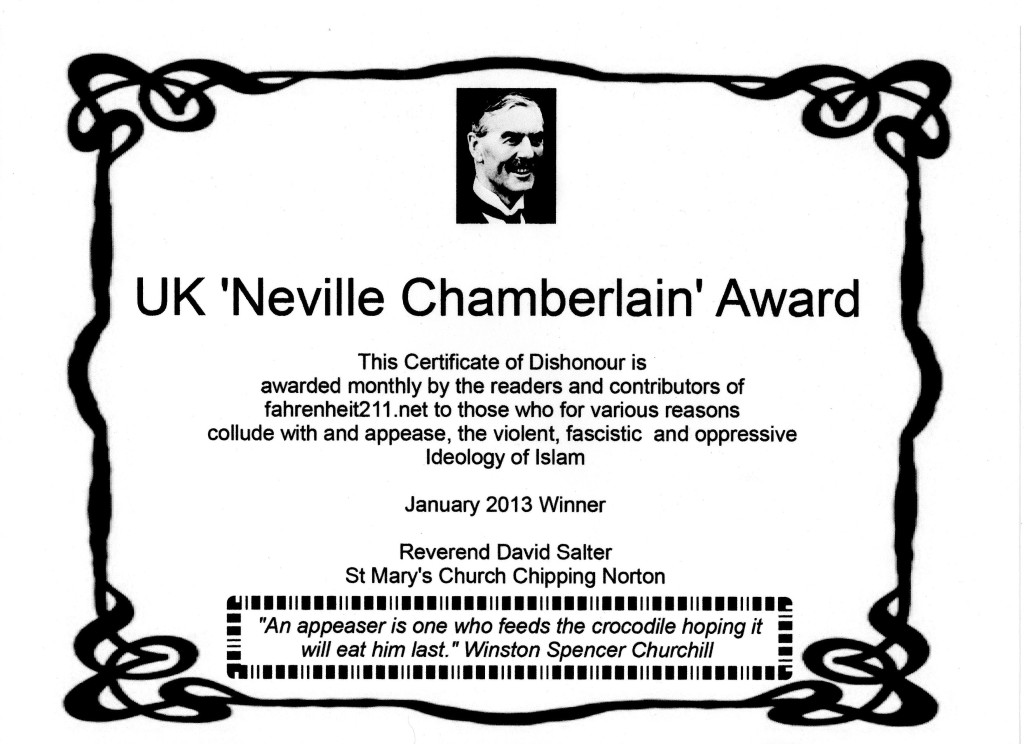 January neville award certificate
