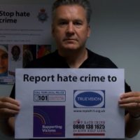 Chief Inspector Nick Hunter who is North Yorkshire Police's 'hate crime lead officer' climbing aboard the National Hate Crime Awareness Week bandwagon. 