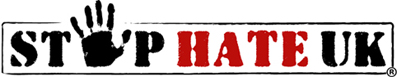 The logo of the Stop Hate UK organisation