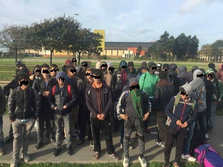 Some of the fake 'children' of Calais whose picture has appeared on the Twitter timeline of Ms Holly Kal-Weiss.